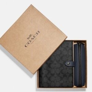 Coach notebook and pencil case